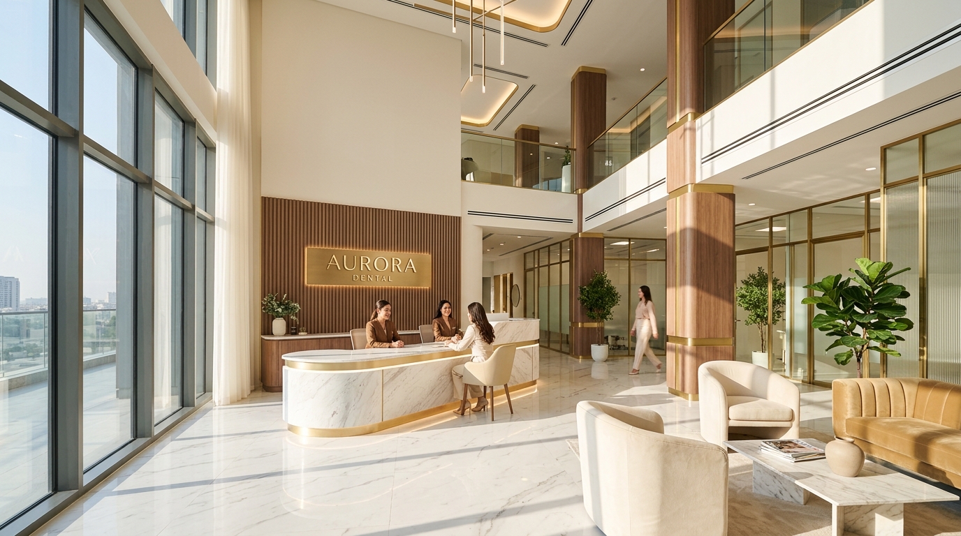 Mudace Dental Care Luxury Lobby