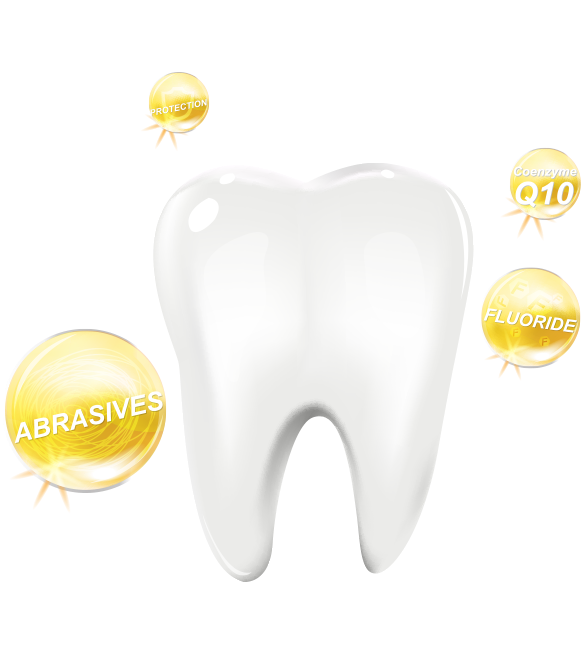 Fluoride, Q10, and Shield Tooth Protection Science